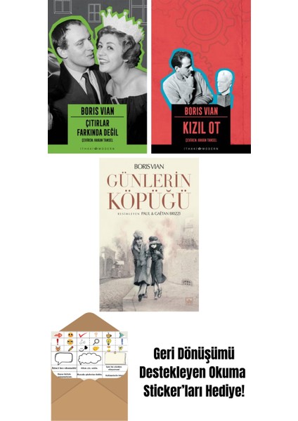 Çıtırlar Farkında Değil + Kızıl Ot + Günlerin Köpüğü (Resimli)