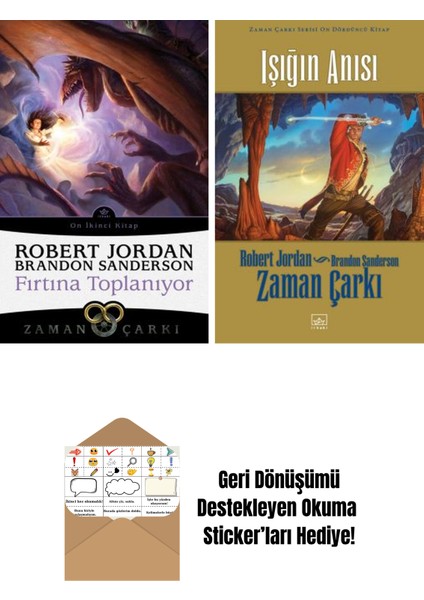 Fırtına Toplanıyor – Zaman Çarkı 12 + Zaman Çarkı Serisi 14: Işığın Anısı (Ciltli)