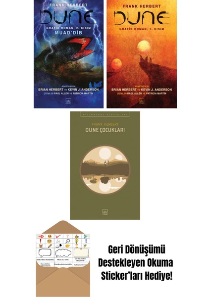 Dune Grafik Roman: 2. Kısım – Muad’dib + Dune – Grafik Roman 1. Kısım + Dune Çocukları