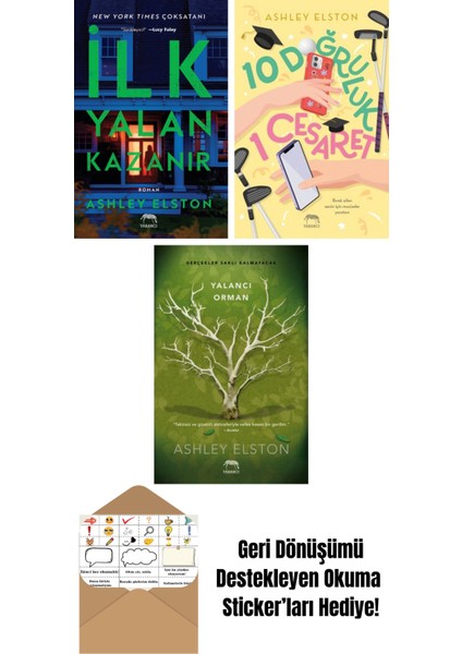 Ilk Yalan Kazanır + 10 Doğruluk 1 Cesaret (Ciltli) + Yalancı Orman