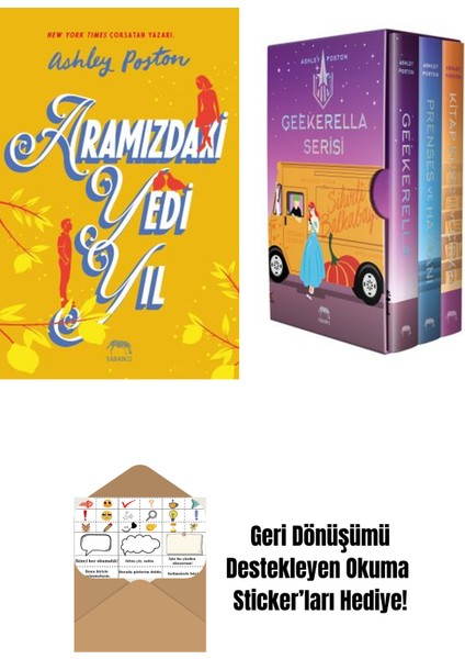 Aramızdaki Yedi Yıl + Geekerella Serisi Kutulu Set (3 Kitap)