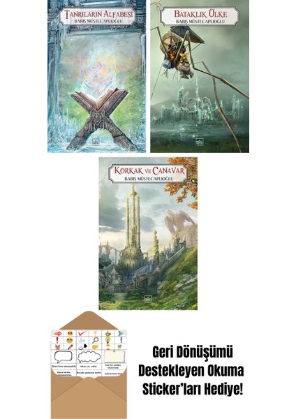 Tanrıların Alfabesi – Perg Efsaneleri 4. Kitap + Bataklık Ülke – Perg Efsaneleri 3. Kitap + Korkak ve Canavar – Perg Efsaneleri 1