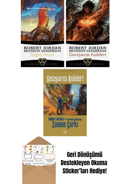 Işığın Anısı – Zaman Çarkı 14 + Geceyarısı Kuleleri – Zaman Çarkı 13 + Zaman Çarkı Serisi 13: Geceyarısı Kuleleri (Ciltli)