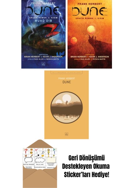Dune Grafik Roman: 2. Kısım – Muad’dib + Dune – Grafik Roman 1. Kısım + Dune