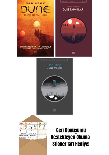 Dune – Grafik Roman 1. Kısım + Dune Sapkınları + Dune Mesihi