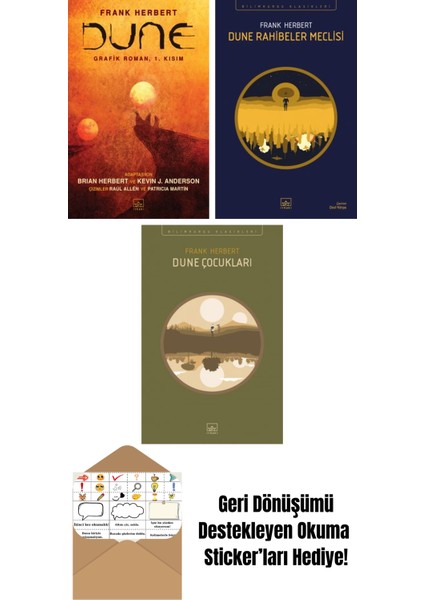 Dune – Grafik Roman 1. Kısım + Dune Rahibeler Meclisi + Dune Çocukları
