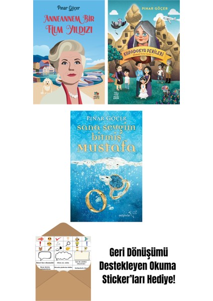 Anneannem Bir Film Yıldızı + Kapadokya Perileri – Efsanevi Yerler Serisi 1 + Sana Sevgim Bitmiş Mustafa