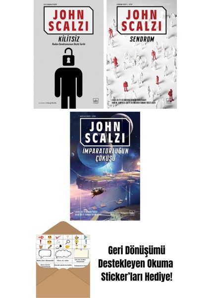 Kilitsiz (Bir Sendrom Öyküsü) + Sendrom + Imparatorluğun Çöküşü – Bağlılık Serisi 1. Kitap