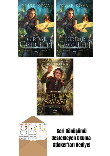 Girdap Görüleri – Girdap Günlükleri Birinci Kitap (Ciltli) + Girdap Görüleri – Girdap Günlükleri Birinci Kitap + Çiftçinin Savaşı – Altın Muhafızlar Serisi 3