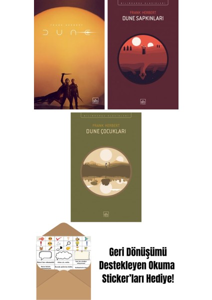 Dune (Film Kapağı) + Dune Sapkınları + Dune Çocukları