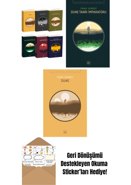 Dune Takım Set + Dune Tanrı Imparatoru + Dune