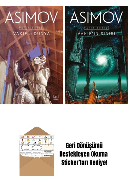Vakıf ve Dünya – Vakıf Serisi 5. Kitap + Vakıf’ın Sınırı – Vakıf Serisi 4. Kitap