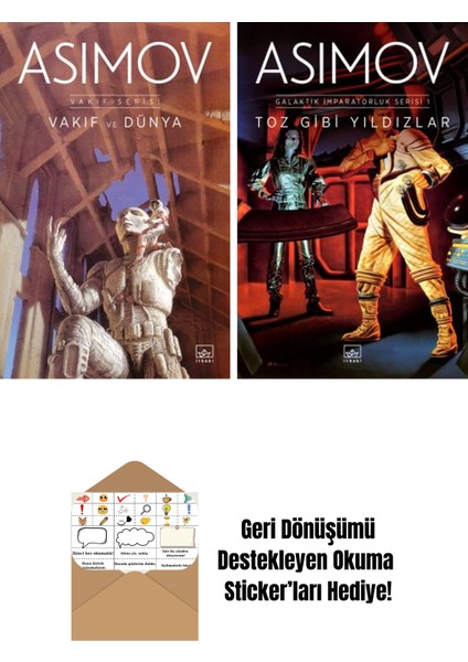 Vakıf ve Dünya – Vakıf Serisi 5. Kitap + Toz Gibi Yıldızlar – Galaktik Imparatorluk Serisi 1