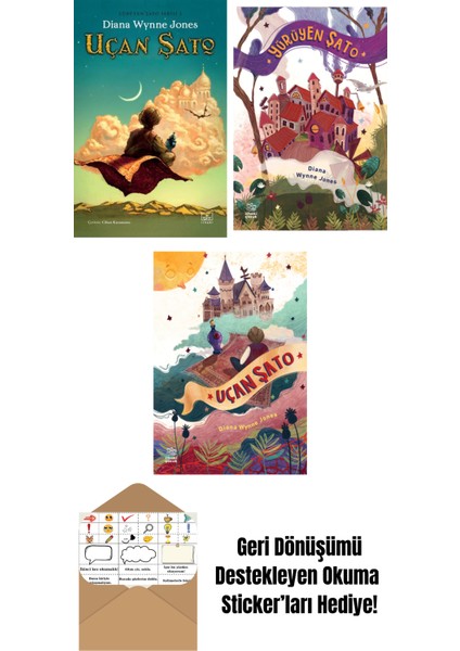 Uçan Şato – Yürüyen Şato Serisi 2 (Ciltli) + Yürüyen Şato + Uçan Şato