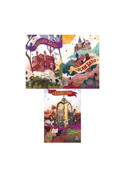 Yürüyen Şato – Yürüyen Şato Serisi 1 (Ciltli) + Yürüyen Şato + Diana Wynne Jones Üçlü Kitap Seti: Yürüyen Şato – Uçan Şato – Sihirli Ev fırsatları