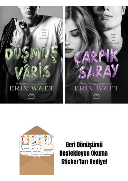 Lekeli Taç – Royal Serisi 4. Kitap + Çarpık Saray – Royal Serisi 3. Kitap