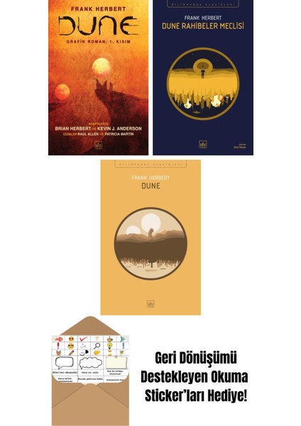 Dune – Grafik Roman 1. Kısım + Dune Rahibeler Meclisi + Dune