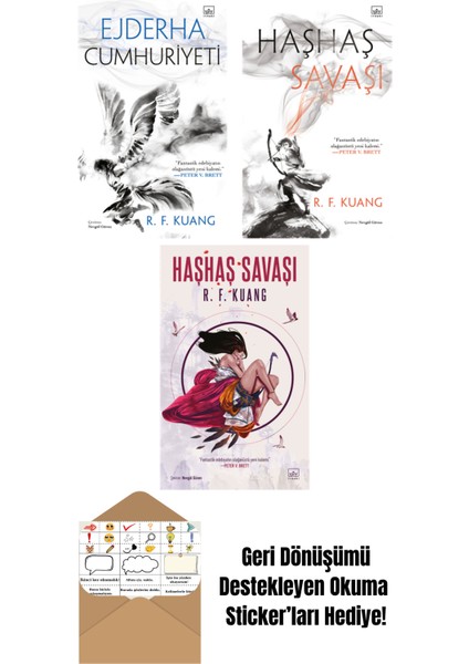 Ejderha Cumhuriyeti – Haşhaş Savaşı Üçlemesi 2 (Ciltli) + Haşhaş Savaşı – Haşhaş Savaşı Üçlemesi 1 (Ciltli) + Haşhaş Savaşı – Haşhaş Savaşı Üçlemesi 1