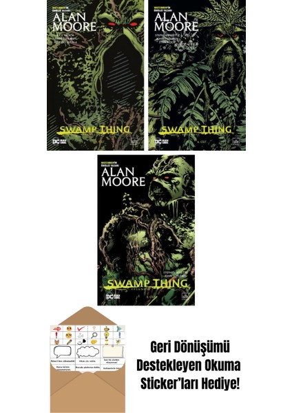 Swamp Thing Efsanesi: 5. Cilt + Swamp Thing Efsanesi: 4. Cilt + Swamp Thing Efsanesi: 2. Cilt