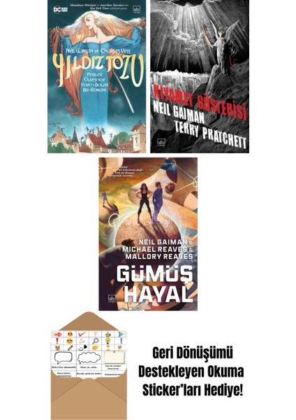 Yıldız Tozu (Resimli Edisyon) + Kıyamet Gösterisi + Gümüş Hayal – Ara Dünya 2 (Ciltli)