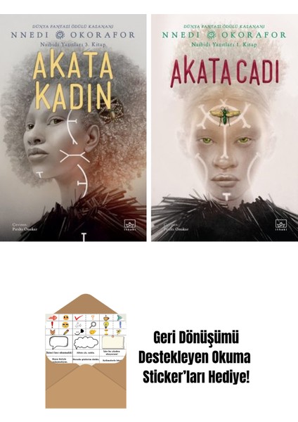 Akata Kadın / Nsibidi Yazıtları 3. Kitap + Akata Cadı / Nsibidi Yazıtları 1. Kitap
