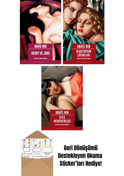 Henry ve June + Albatrosun Çocukları + Ateş Merdivenleri