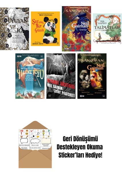 Neil Gaiman 7 Kitap Seti