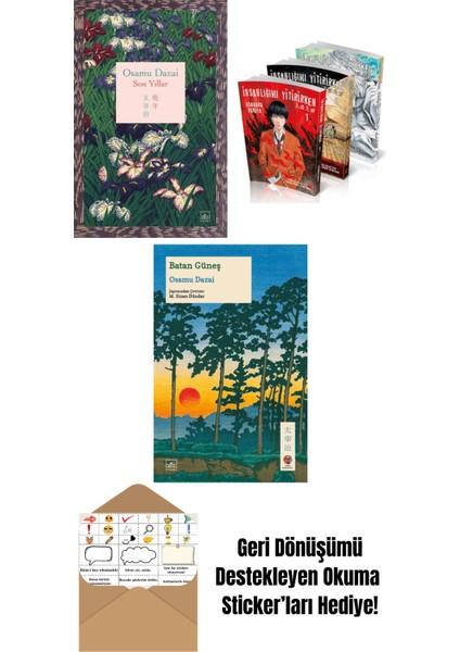 Son Yıllar (Ciltli) + Insanlığımı Yitirirken (3 Cilt Set) + Batan Güneş