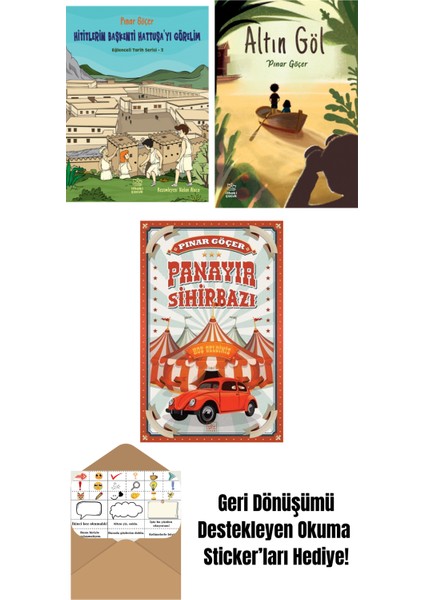 Hititlerin Başkenti Hattuşa’yı Görelim – Eğlenceli Tarih Serisi 3 + Altın Göl + Panayır Sihirbazı