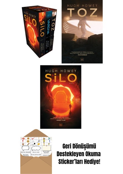 Wool Serisi Kutulu Set (3 Kitap) + Toz – Wool Serisi 3. Kitap + Silo – Wool Serisi 1. Kitap