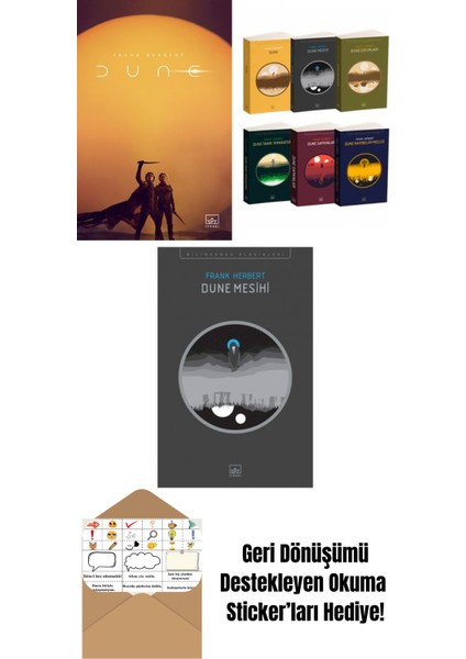 Dune (Film Kapağı) + Dune Takım Set + Dune Mesihi