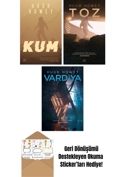 Kum + Toz – Wool Serisi 3. Kitap + Vardiya – Wool Serisi 2. Kitap