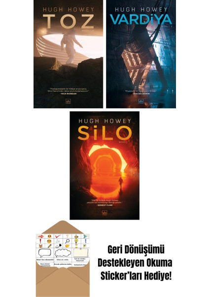 Toz – Wool Serisi 3. Kitap + Vardiya – Wool Serisi 2. Kitap + Silo – Wool Serisi 1. Kitap