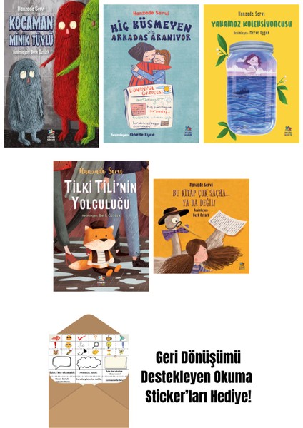 Hanzade Servi 5 Kitap Seti