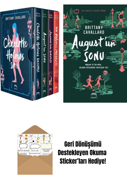 Charlotte Holmes Serisi Kutulu Set + August’un Sonu