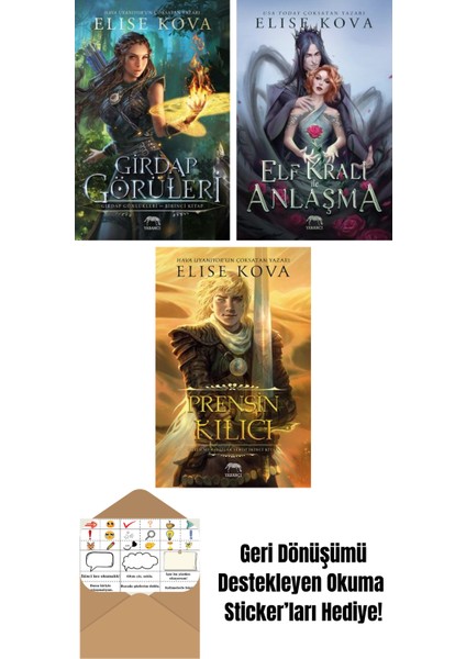 Girdap Görüleri – Girdap Günlükleri Birinci Kitap (Ciltli) + Elf Kralı ile Anlaşma + Prensin Kılıcı – Altın Muhafızlar Serisi 2 (Ciltli)
