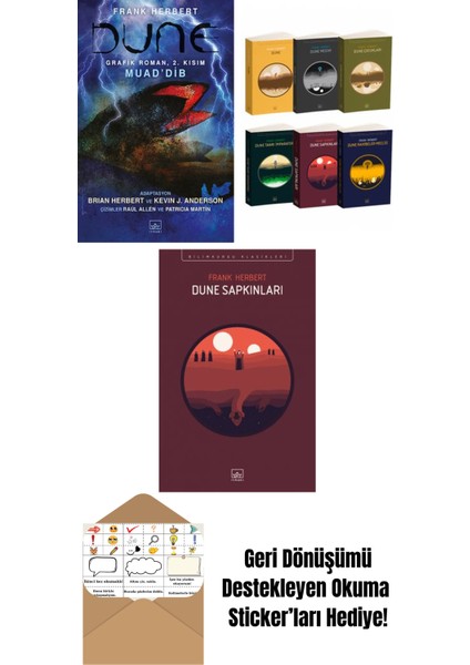 Dune Grafik Roman: 2. Kısım – Muad’dib + Dune Takım Set + Dune Sapkınları