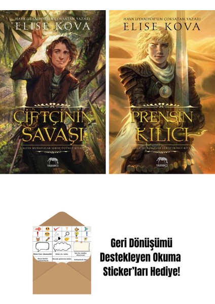 Çiftçinin Savaşı – Altın Muhafızlar Serisi 3 (Ciltli) + Prensin Kılıcı – Altın Muhafızlar Serisi 2 (Ciltli)