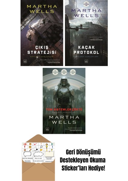 Çıkış Stratejisi – Katilbot Günlükleri 4 + Kaçak Protokol – Katilbot Günlükleri 3 + Tüm Sistemler Çöktü – Katilbot Günlükleri 1