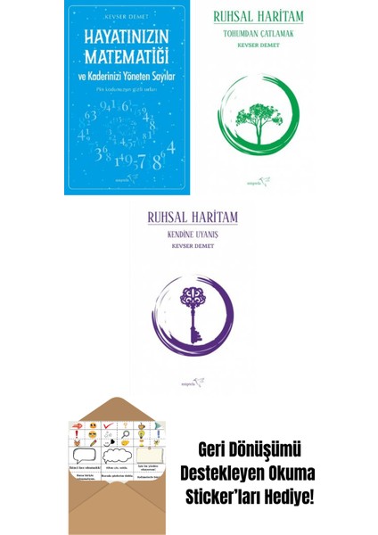 Hayatınızın Matematiği ve Kaderinizi Yöneten Sayılar + Ruhsal Haritam – Tohumdan Çatlamak + Ruhsal Haritam – Kendine Uyanış