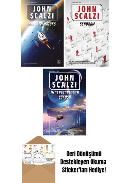 Son Imparatoks – Bağlılık Serisi 3. Kitap + Sendrom + Imparatorluğun Çöküşü – Bağlılık Serisi 1. Kitap