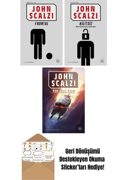 Frontal – Sendrom Serisi 2. Kitap + Kilitsiz (Bir Sendrom Öyküsü) + Yok Eden Ateş – Bağlılık Serisi 2. Kitap