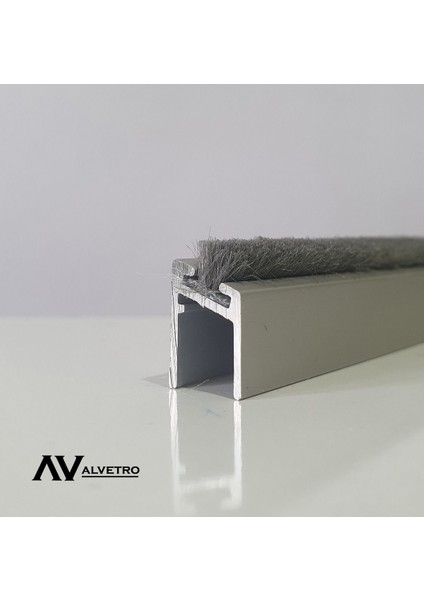 Alüminyum Cam Balkon Fitili, 22,5°, 8mm, 100-129CM, Dayanıklı ve Şık Tasarım