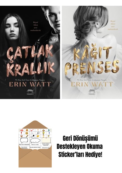 Düşmüş Vâris – Royal Serisi 5. Kitap + Paramparça Prens – Royal Serisi 2. Kitap