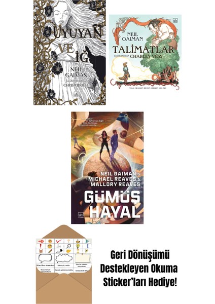 Uyuyan ve Iğ + Talimatlar (Ciltli) + Gümüş Hayal – Ara Dünya 2 (Ciltli)