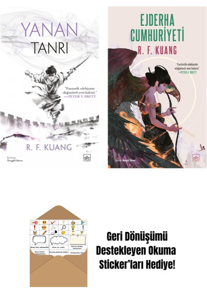 Yanan Tanrı – Haşhaş Savaşı Üçlemesi 3 (Ciltli) + Ejderha Cumhuriyeti – Haşhaş Savaşı Üçlemesi 2