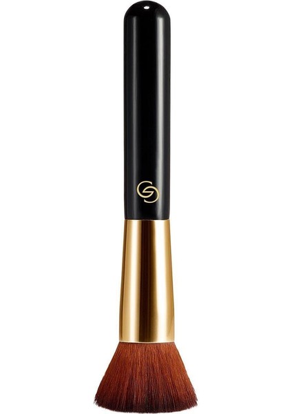 Yumuşak Dokulu Fondöten Fırçası, Bej Renk, Kaliteli, Kullanışlı ve Şık Tasarım