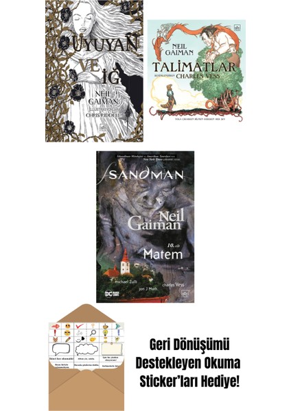 Uyuyan ve Iğ + Talimatlar (Ciltli) + Sandman 10 – Matem
