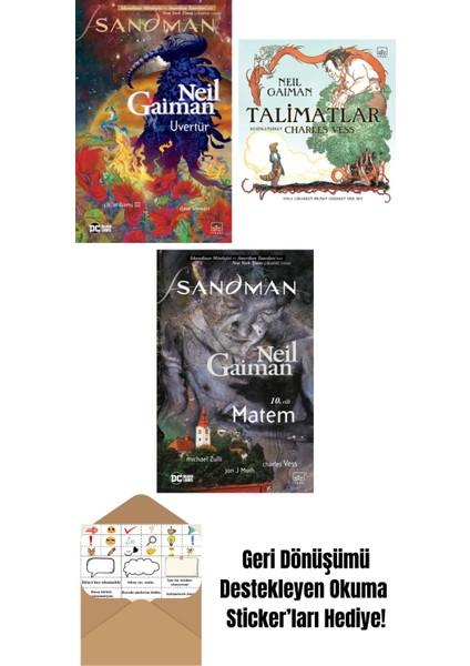 Sandman: Uvertür + Talimatlar (Ciltli) + Sandman 10 – Matem