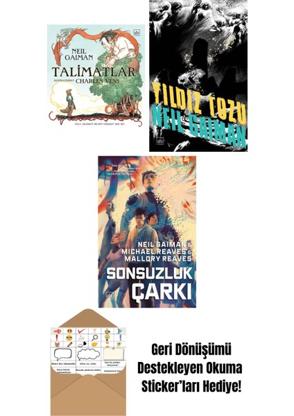 Talimatlar (Ciltli) + Yıldız Tozu + Sonsuzluk Çarkı – Ara Dünya 3 (Ciltli)